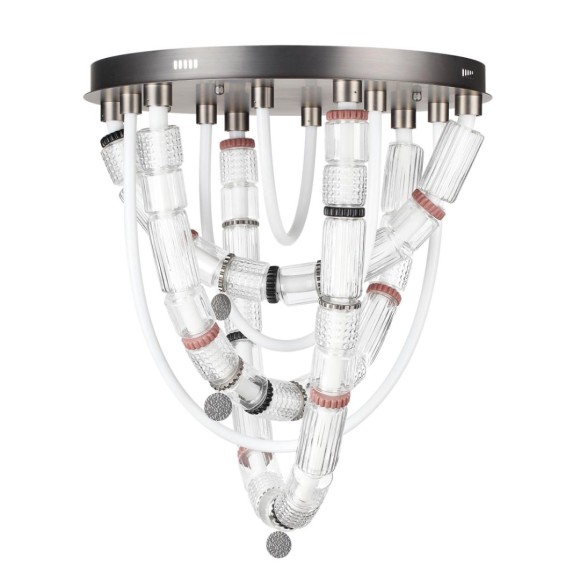 Потолочная светодиодная люстра Odeon Light Collier 5456/80CL