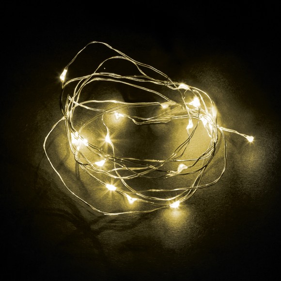 Гирлянда линейная Feron CL575 Роса 5В 3,6Вт 2700K 10м IP20 48186