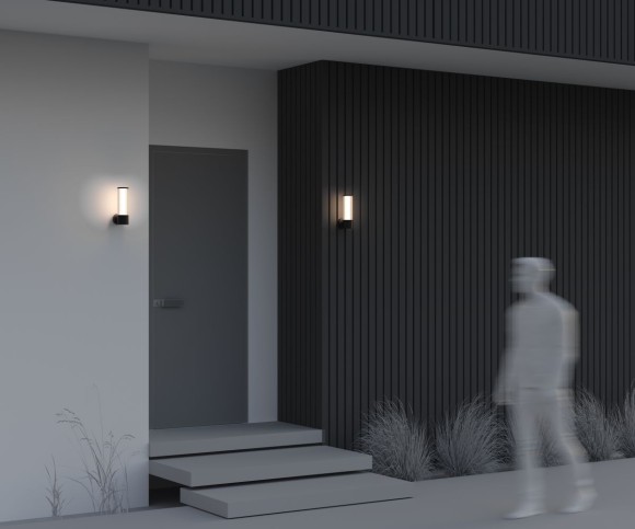 Уличный настенный светильник Maytoni Lit O593WL-L8B3K