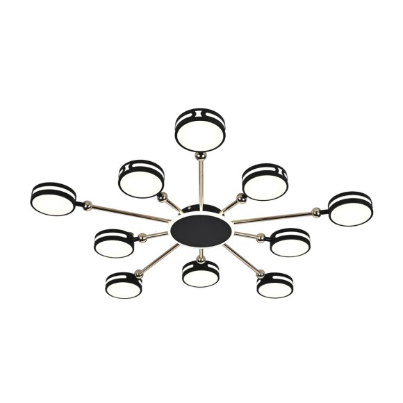 Потолочная люстра с пультом управления Escada Leda 10206/10LED BL