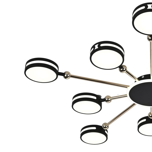 Потолочная люстра с пультом управления Escada Leda 10206/10LED BL