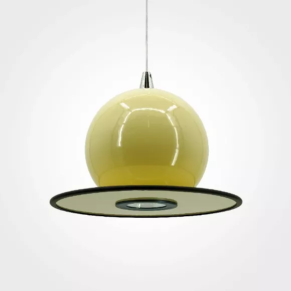 Подвесной светильник Lightera Attabad LE122L-15W, Хром, Бежевый, Теплый белый
