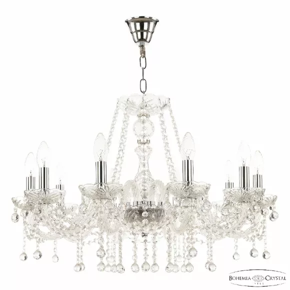 Подвесная люстра Bohemia Ivele Crystal 108/10/240 Ni Подвесная люстра Bohemia Ivele Crystal 108/10/240 Ni