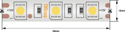 Светодиодная лента SWG SWG560-12-14.4-W-68-М 009270