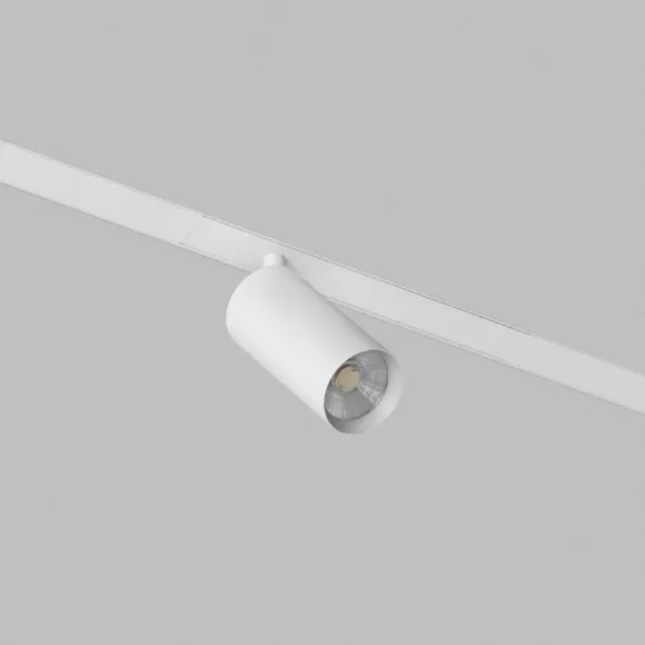 Трековый однофазный светильник Denkirs Simple Spot DK8110-WH, Белый, Теплый белый, Алюминий