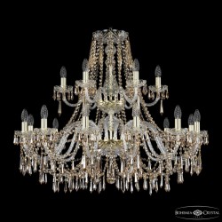 Подвесная люстра Bohemia Ivele Crystal 1403/12+6/360/2d G R721