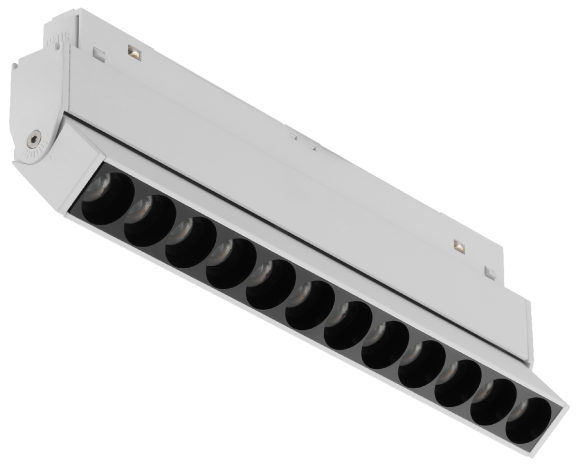 Трековый магнитный светильник iLedex Vision 4822-003-L236-12W-38DG-4000K-WH