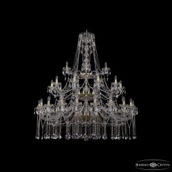 Подвесная люстра Bohemia Ivele Crystal 1413/20+10+5/530/3d G