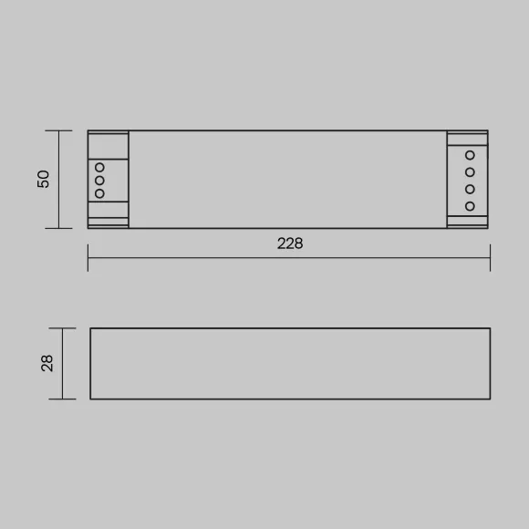 Блок питания Maytoni Power Supply Magnetic PSL007-200W-48V-IP20 Блок питания Maytoni Power Supply Magnetic PSL007-200W-48V-IP20