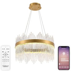 Подвесная светодиодная люстра с пультом управления Natali Kovaltseva 8315 INNOVATION STYLE 83156