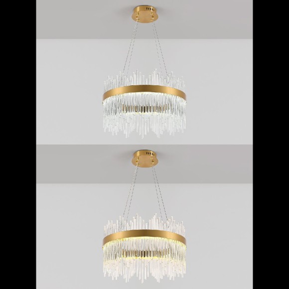 Подвесная светодиодная люстра с пультом управления Natali Kovaltseva 8315 INNOVATION STYLE 83156