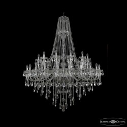 Подвесная люстра Bohemia Ivele Crystal 1415/24+12+6/530/h-187 Ni