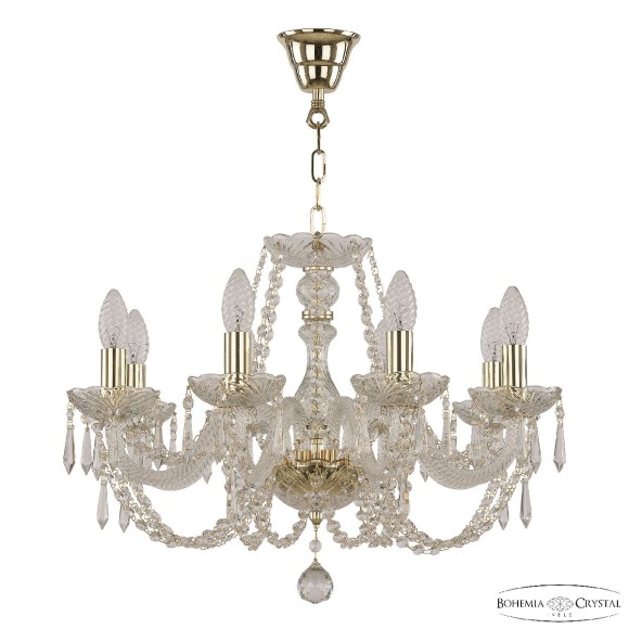 Подвесная люстра Bohemia Ivele Crystal 101/8/195 G Drops