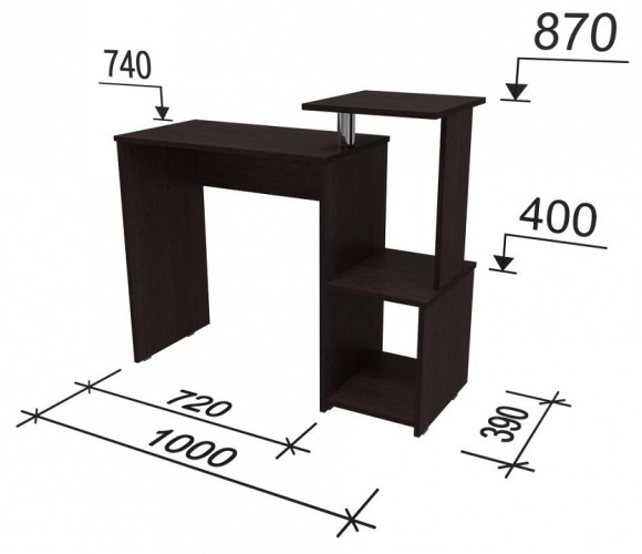 Стол письменный Джаз 30 JZZ_Dzhaz-30V