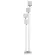 Торшер Escada Denver 1109/4 White/Silver, Белый, Металл, Ткань, крупный план основания