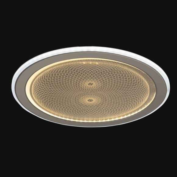 Потолочная светодиодная люстра с пультом управления De Markt Норден 660015201