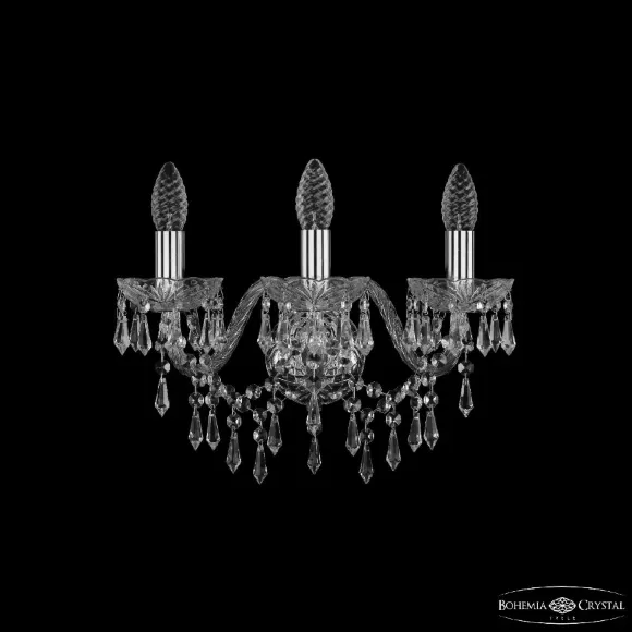 Бра Bohemia Ivele Crystal 1403B/3/160 Ni Бра Bohemia Ivele Crystal 1403B/3/160 Ni