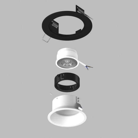 Встраиваемый светильник Lightstar Domino (214617+214606+214007) D61706BMOD