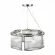 Подвесная люстра ST Luce Velletri SL1627.103.05, Хром, Прозрачный, Металл