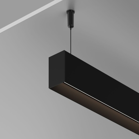 Алюминиевый профиль накладной-подвесной 35x51 Maytoni Led Strip ALM-3551-B-2M 633011