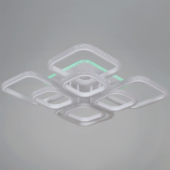 Потолочная люстра с пультом управления Reluce 06335-0.3-4+4B WH (RGB)