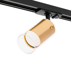 Трековый однофазный светильник Wolta Oro WTL-GU10/07G