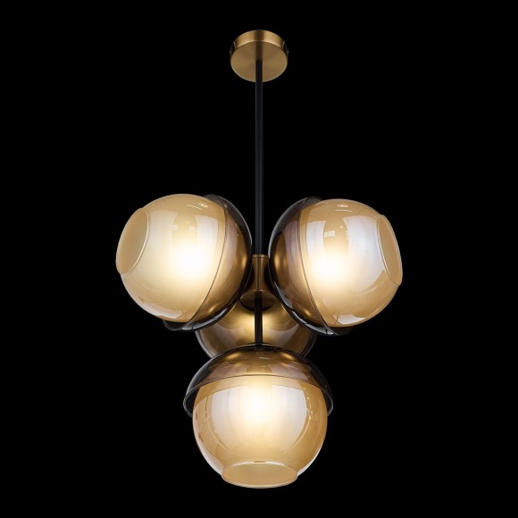 Люстра на штанге 33 Идеи CHN800L.04.17BL.ASB-M14AM