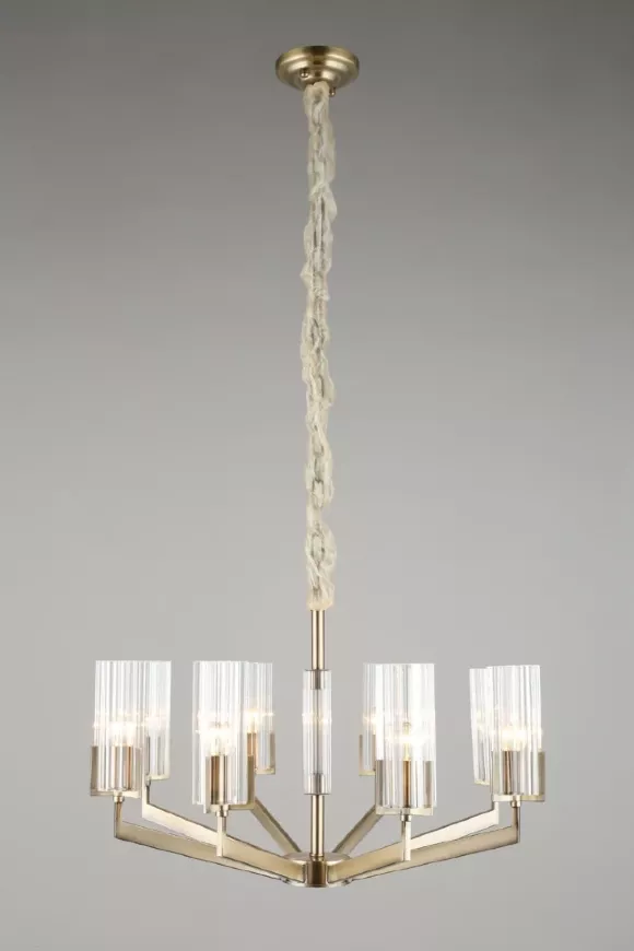 Подвесная люстра Omnilux Ledro OML-69903-08, Модерн Подвесная люстра Omnilux Ledro OML-69903-08, Модерн