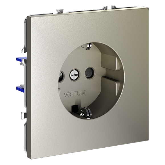 Розетка со шторками Voltum S70 VLS040204