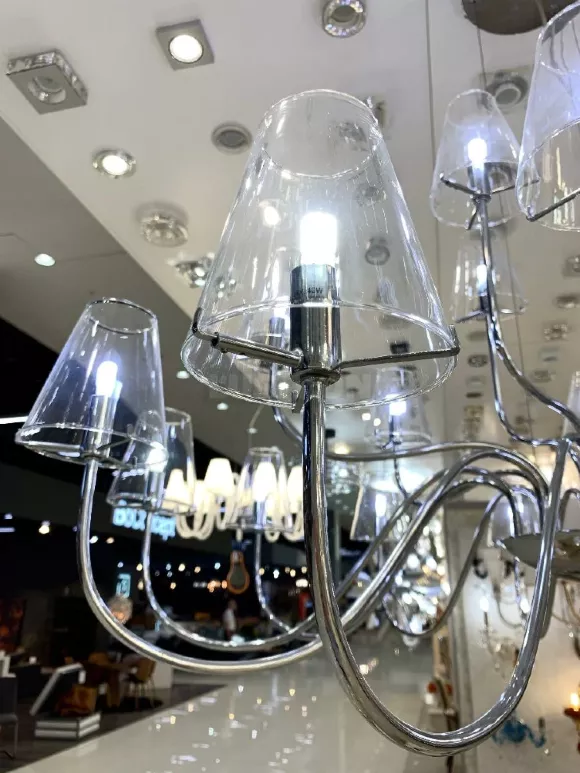 Подвесная люстра Lightstar Diafano 758214, крупный план