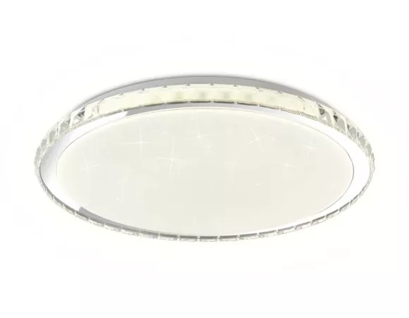 Потолочный светодиодный светильник Ambrella Light Orbital Dance FF501, Белый, RGB, Металл Потолочный светодиодный светильник Ambrella Light Orbital Dance FF501, Белый, RGB, Металл