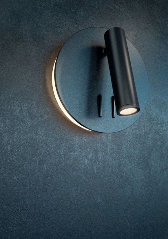 Светодиодный спот Maytoni Ios 176 C176-WL-01-6W-B, LED, 9W, черный