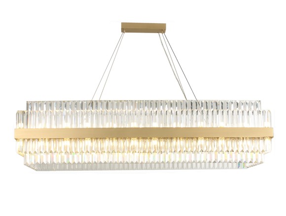 Подвесная люстра Newport Kelly 10242/120 brass М0067325