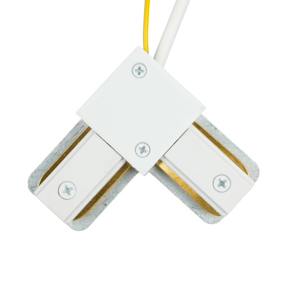 Коннектор угловой для однофазного шинопровода Feron LD1021C 52153