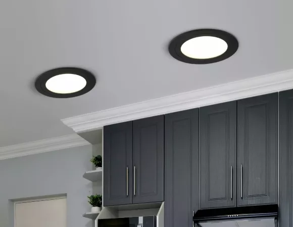 Точечный светильник Ambrella Light Techno Spot TU6604, Современный, Черный