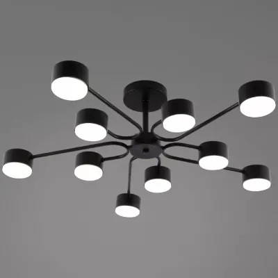 Люстра на штанге Reluce 03708-0.3-10 BK GX53