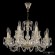 Подвесная люстра Bohemia Ivele Crystal 119/8+4/200 G