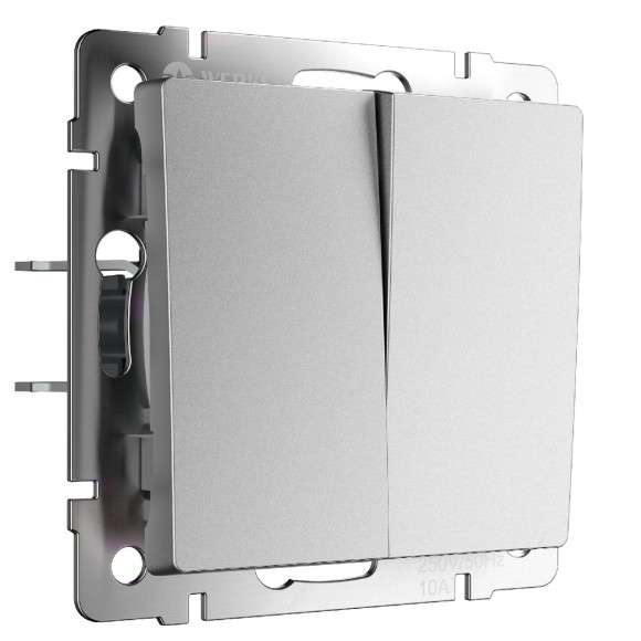 Выключатель двухклавишный Werkel W1120065 4690389195686 a063609