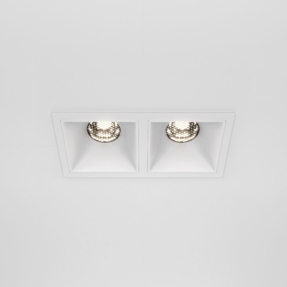 Встраиваемый светильник Maytoni Technical Alfa LED DL043-02-10W4K-SQ-W