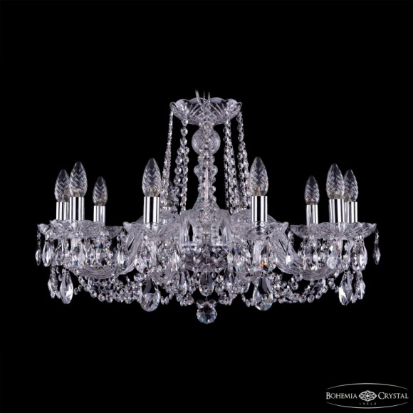 Подвесная люстра Bohemia Ivele Crystal 1402/10/240 Ni