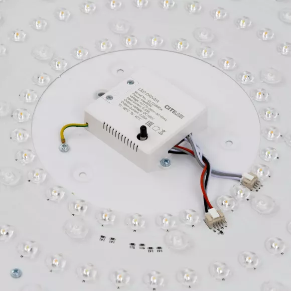 Потолочный светильник Citilux Купер CL72495G0, Белый, RGB, Металл, светодиодный модуль