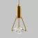Бра IMEX CR.23460-1-W-GB-LED, Золото, Нейтральный белый, Металл, крупный план