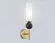 Бра Ambrella Light High Light Ceramo Modern LH53266, Латунь, Белый, Металл