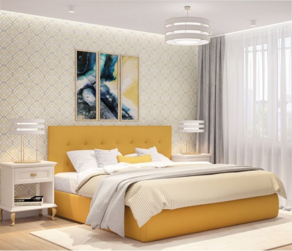 Кровать полутораспальная Селеста с матрасом PROMO B COCOS 2000x1400 NMB_TE-00002400