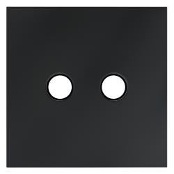 Накладка для розетки телевизионной оконечной TV+SAT Voltum S70 (графит) VLS001607