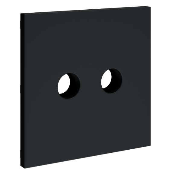 Накладка для розетки телевизионной оконечной TV+SAT Voltum S70 (графит) VLS001607