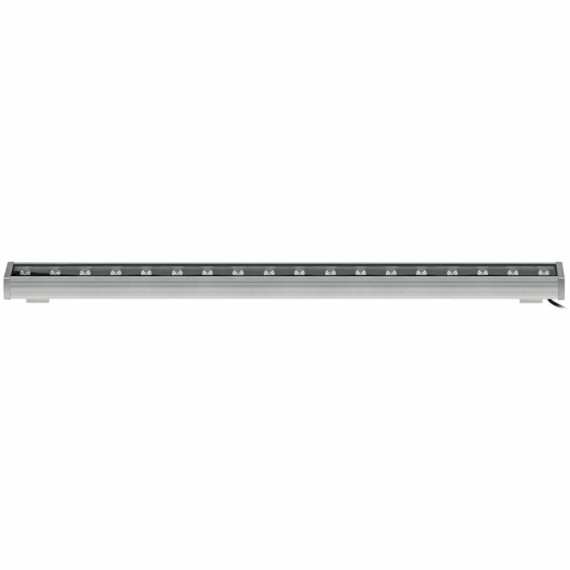 Прожектор светодиодный Uniel ULF-L52-18W/RGB/L100 DC24V IP65 Silver UL-00008364