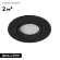 Встраиваемый светильник Arte Lamp Tarf A2167PL-1BK