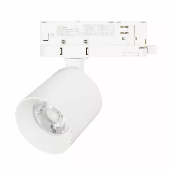 Трековый трехфазный светильник Arlight LGD-DYKE-4TR-R60-8W Warm3000 (WH, 50 deg, 230V) 052273 Трековый трехфазный светильник Arlight LGD-DYKE-4TR-R60-8W Warm3000 (WH, 50 deg, 230V) 052273