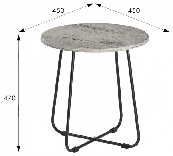 Стол журнальный BeautyStyle 14 ML_4630216191481